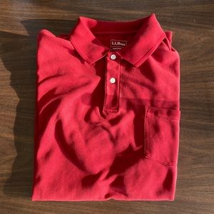 LL Bean mens polo